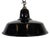 Industrial Black Enamel Factory Pendant Lamp, 1960s For Sale - Image 16 of 16