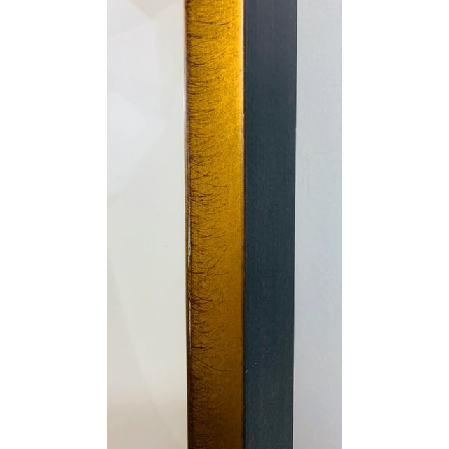 Abstract Contemporary Abstract Mixed-Media Painting by Cheryl & Steven Ward, Framed For Sale - Image 3 of 13