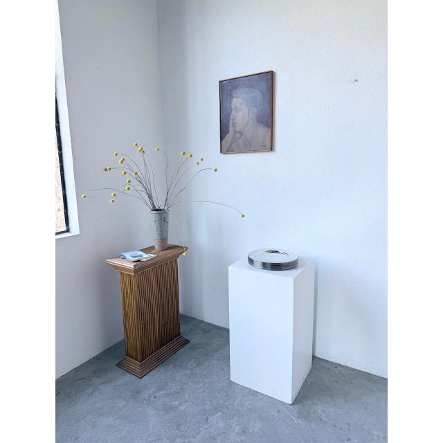 Set of 12 silver-plated plates or saucers from the renowned Emile Puiforcat company. We love the timeless elegance of the...