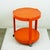 Striking vintage plastic bar cart from the 1970s, a true testament to Italys iconic design era. Crafted in bold orange...