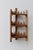 Vintage Sawtooth Edge Tiered Corner Shelf, Circa 1950s-60s For Sale In New York - Image 6 of 14