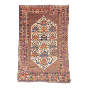 Antique Persian Afshar Rug 4' X 5'10''
