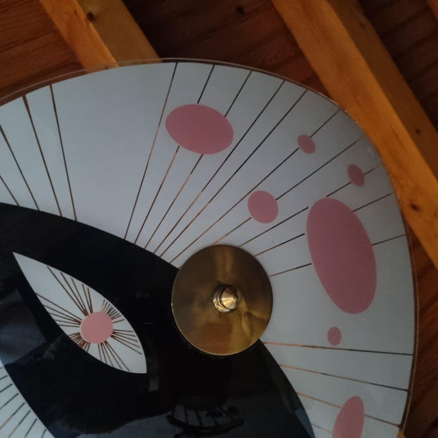 Opaline Pendant Light, 1960s For Sale - Image 5 of 14