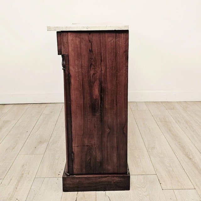 English Late Regency Period Rosewood Breakfront Cabinet, Circa 1830 For Sale - Image 4 of 8