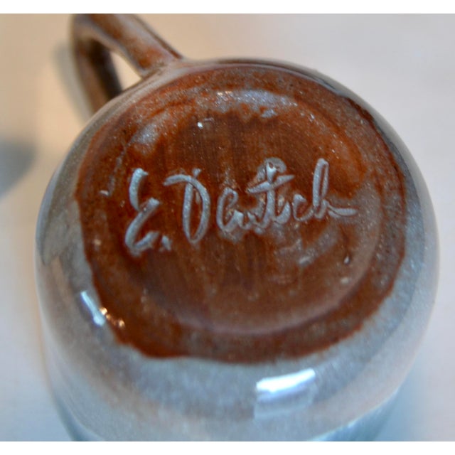 Ceramic Eugene Deutch Studio Pottery Drink Set For Sale - Image 7 of 9