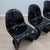 Mid-Century Modern Black Panton Chairs by Verner Panton for Herman Miller / Vitra, 1960s, Set of 6 For Sale - Image 3 of 13