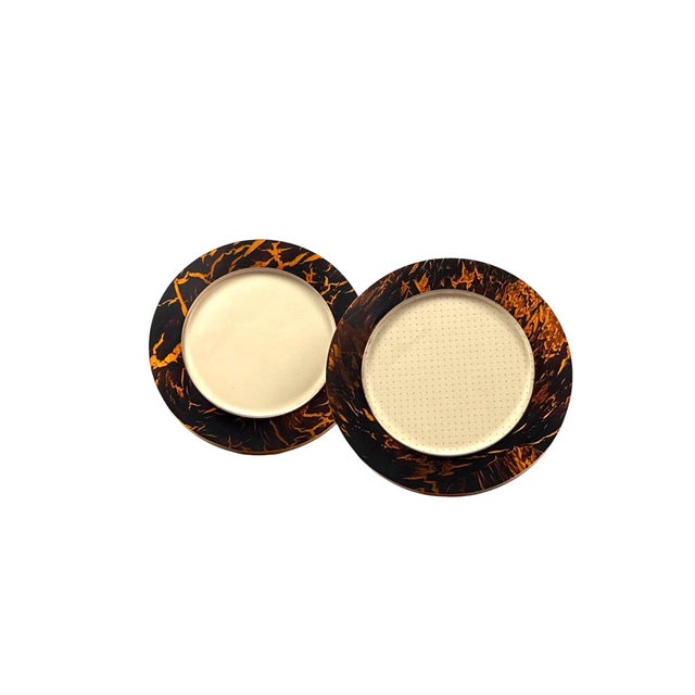 Hollywood Regency Acrylic Glass Picture Frames, Italy, 1970s, Set of 2 For Sale - Image 7 of 11