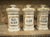 Set of 10 French Hand Painted Porcelain Apothecary Jars, 1900s For Sale - Image 13 of 15