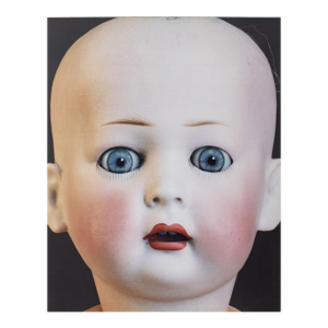 Corinna Holthusen Doll Head C-Print on Aluminium