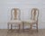 19th Century Pair of 19th Century Provincial Gustavian Chairs in Original Paint For Sale - Image 5 of 8