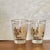 Libbey Glass Co. 1960s Golden Leaves Libbey Juice Glasses- Set of Four For Sale - Image 4 of 8