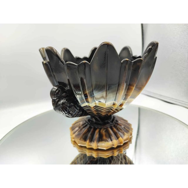 This is an Art deco cake stand from the 1930s. It is made with glass by United Glassware STS Abel. The dimensions are in...