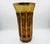 Mid-Century Modern Bohemian Engraved and Gilt Crystal Vase from Egermann, 1970s For Sale - Image 3 of 11