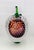 1990s Vintage Murano Style Bubble Art Glass Apple Paperweight For Sale - Image 5 of 6