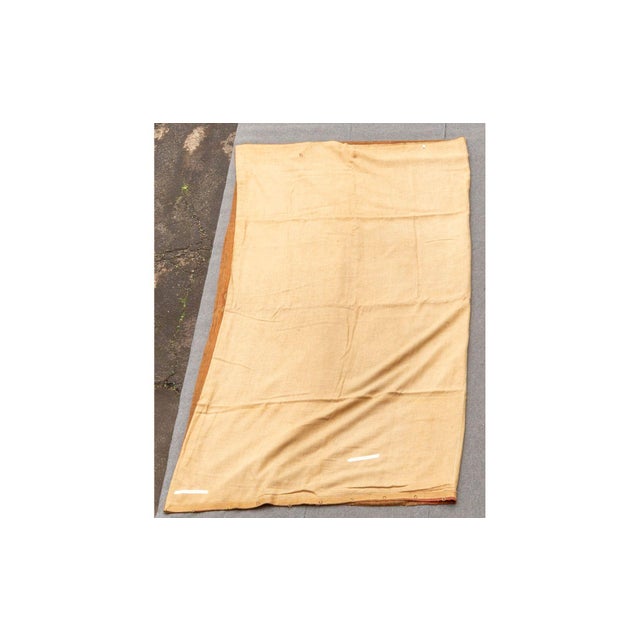 Handwoven in wool, this 11x13 antique French Aubusson rug, circa 1700-1800, is a grand-scale example of the refined...