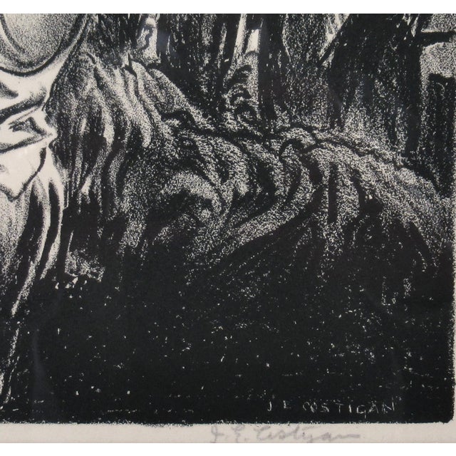 John Edward Costigan Group Of Workers 1943 Original Print For Sale In San Francisco - Image 6 of 8