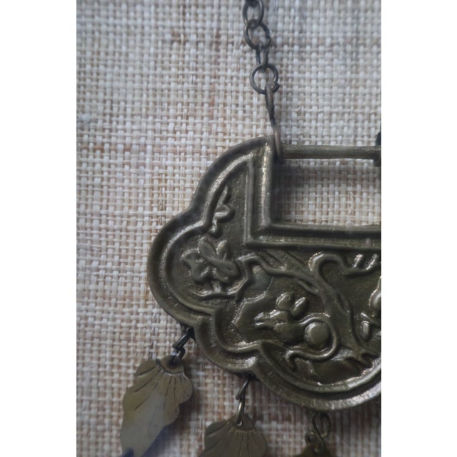 Vintage Framed Chinese Changming Suo Longevity Lock Amulet For Sale In Washington DC - Image 6 of 18