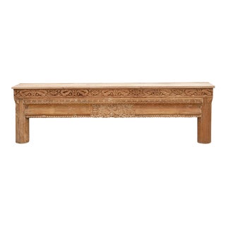 Long 18th Century Beam Console Table For Sale