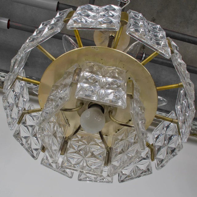 Mid-Century Chandelier from Kinkeldey For Sale - Image 11 of 13