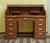 Brown Antique American Desk with Roller Blind For Sale - Image 8 of 16