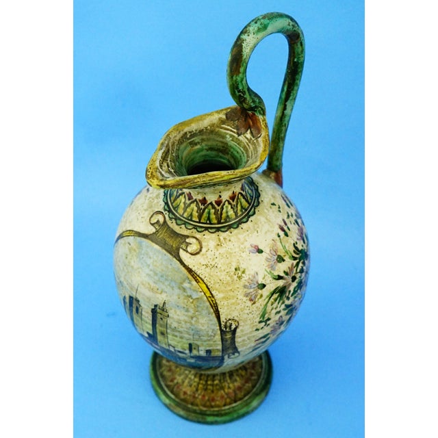 Vintage Ceramic Jug by Giotto Giannoni, 1920s For Sale - Image 11 of 18