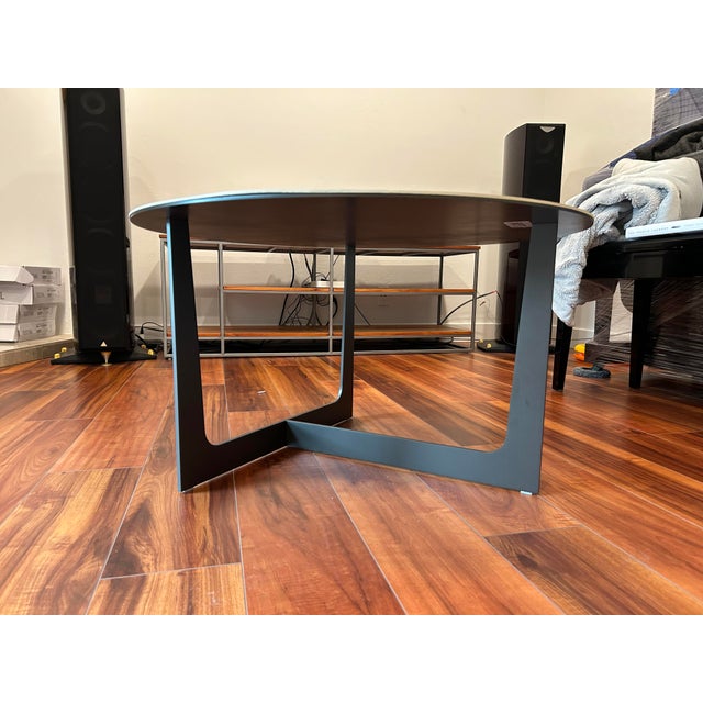 Metal Italian Designer Poltrona Frau Ilary Coffee Table For Sale - Image 7 of 15