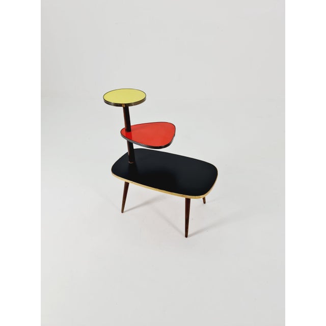 Minimalist German Indoor Flower Table, 1960s For Sale - Image 10 of 10