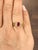 Modern Late 20th Century 1.04 Ct Red Ruby & Diamond Ring Size 5.75 For Sale - Image 3 of 10