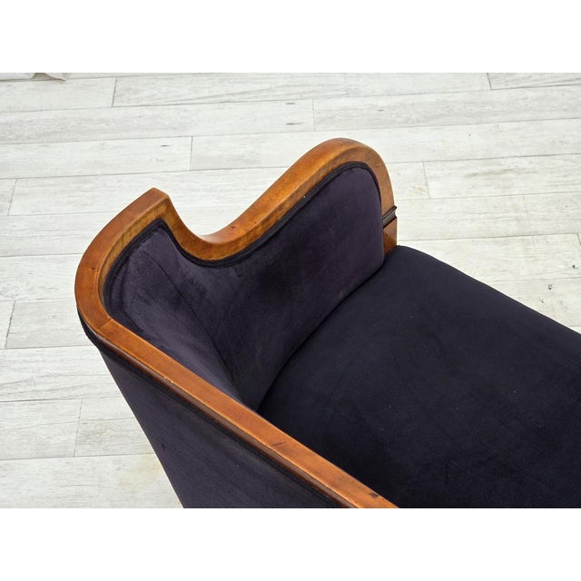 Danish Art Deco Style 2-Seater Sofa in Ash and Furniture, 1950s For Sale - Image 18 of 18