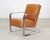 Abstract Ralph Lauren Modern Penthouse Chrome and Leather Lounge Chair For Sale - Image 3 of 18