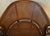 20th Century Louis XV Half-Moon Rattan and Hardwood Armchair For Sale - Image 4 of 16