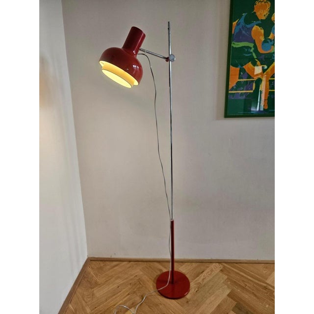 Mid-Century Adjustable Floor Lamp by Josef Hurka for Napako, 1970s For Sale - Image 15 of 16
