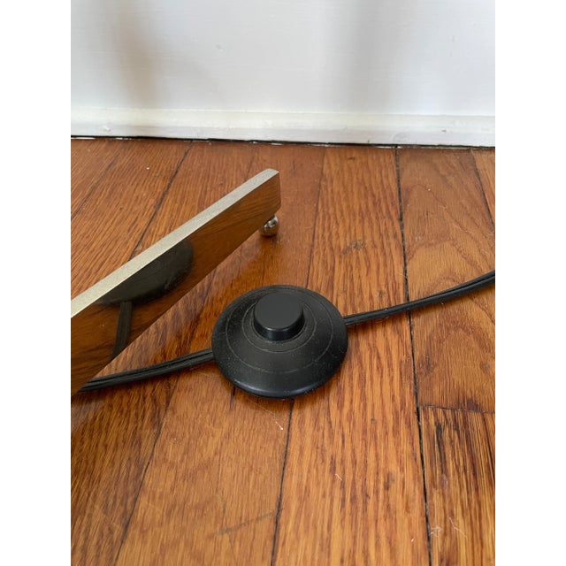 Metal Mid 20th Century Arredoluce Style Chrome Easel Lamp For Sale - Image 7 of 11
