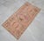 1960s Front of Bath Sink Rug Hand Made Kitchen Mat Muted Color Small Rug Laundry Room Decor - 1'10" X 3'7" For Sale - Image 18 of 18