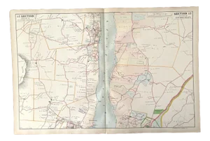 Antique Cartography Map of Section 17 of Ulster and Dutchess Counties, New York - Published by Watson and Company, 1891