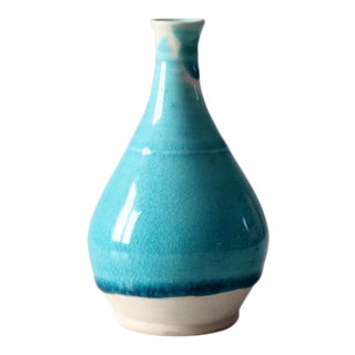 Studio Pottery Bottle Neck Bud Vase For Sale
