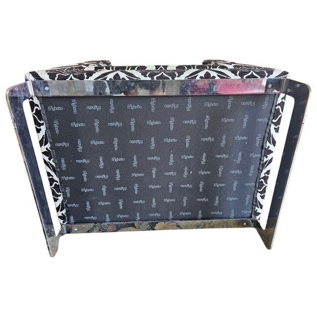 Vintage Club Chair by Pier Luigi Frighetto For Sale - Image 11 of 12