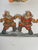 Two Antique Paper Cut Christmas Garlands Santa For Sale - Image 4 of 7