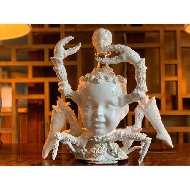 "Lobster Boy #5," Porcelain Sculpture by Robert Hechler For Sale - Image 18 of 18