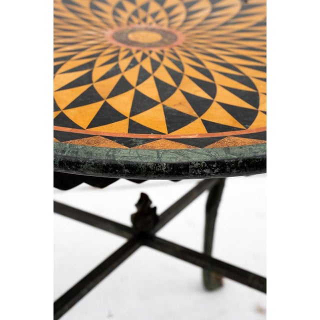 Sculptural Bronze and Marble Table, 19th-20th Century For Sale - Image 14 of 16