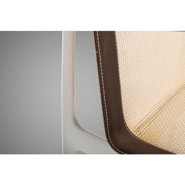 Textile Mid-Century Modern Outdoor / Patio Armless Lounge Chair by Richard Schultz for Knoll, Usa, C. 1966 For Sale - Image 7 of 17