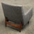 Wood 1950s Jens Risom Signed Club Lounge Chairs Walnut With New Knoll Textile Upholstery - A Pair For Sale - Image 7 of 17