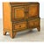 English Early 20th Century Painted Pine Waterfall Bookcase For Sale - Image 4 of 15