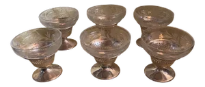 Vintage Sterling Silver Footed Desert Cups- Set of 6