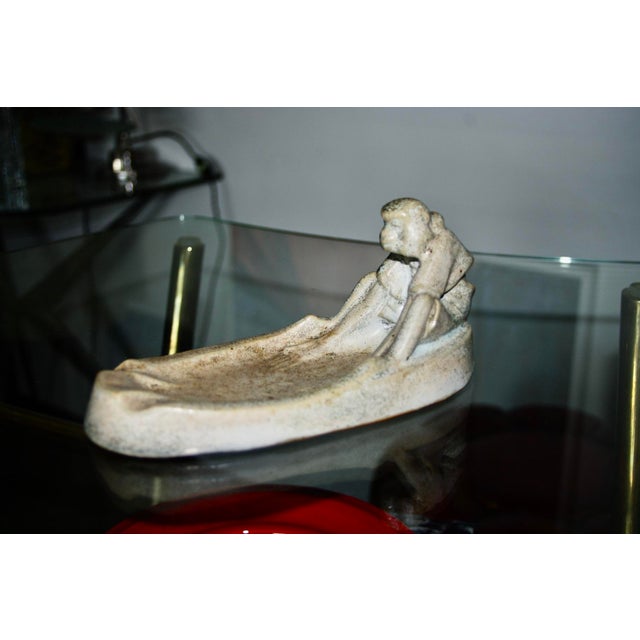 Glazed Stoneware Trinket Dish by Charles Gréber, France, 1910s For Sale - Image 9 of 9