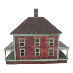 Antique Folk Art House Model 1912