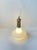 Danish Modern Lyfa Pendant Lamp in Brass & White Opaline Glass, 1950s For Sale - Image 3 of 11