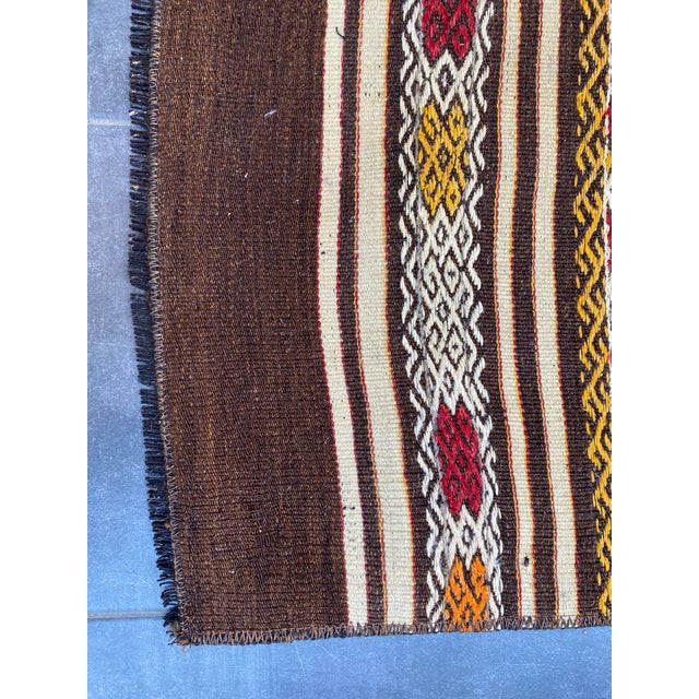 Vintage Kurdish Handmade Small Rug For Sale - Image 9 of 9