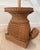 Mid 20th Century Coastal Wicker Turtle Table Floor Lamp For Sale - Image 10 of 12