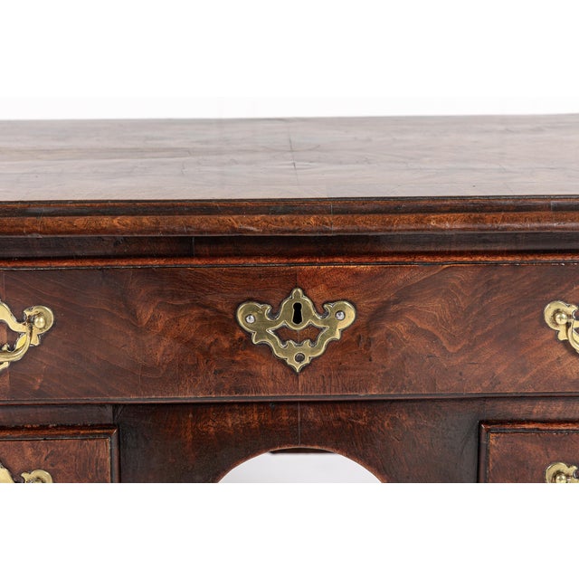 Antique English George II Mahogany Lowboy, 1700s For Sale - Image 4 of 10